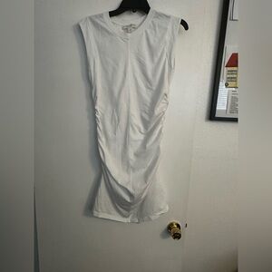 Treasure & Bond Asymmetrical White Dress